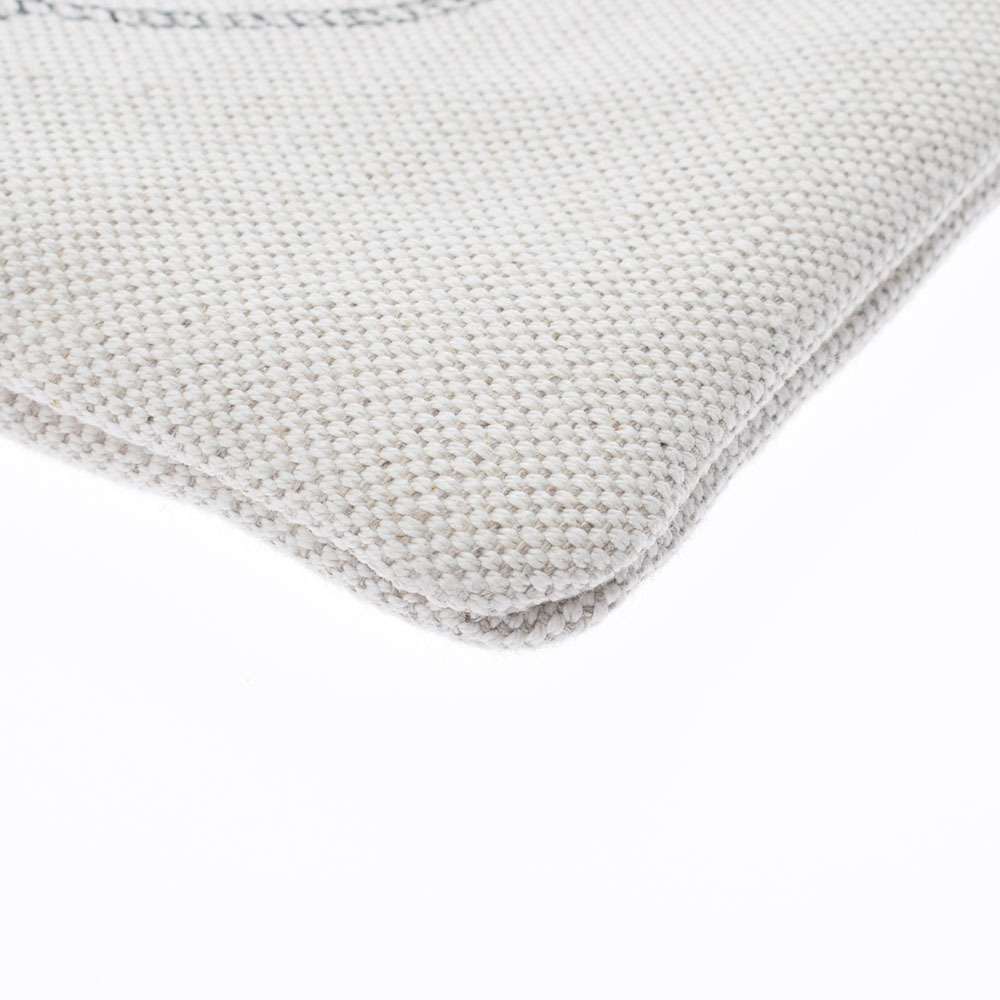 Prada Black Natural Canvas Pouch - Picture 5 of 11